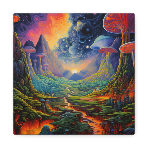 "Voyage of Vibrancy: Surreal Illusion in Intricate Abstract Dimensions"