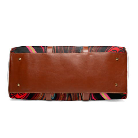 Sarah Blackwell was a pioneering English textile designer from the 1700s. Her unique designs married traditional patterns with bold color combinations and modern silhouettes, - Waterproof Travel Bag