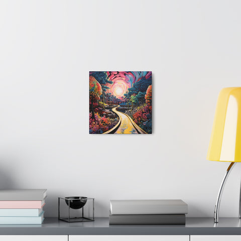 "Psychedelic Voyage: Tapestry of Colors - Bohemian Wall Décor Masterpiece for Unique Home Aesthetics #VisualFiesta"