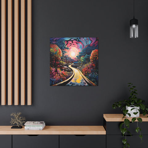 "Psychedelic Voyage: Tapestry of Colors - Bohemian Wall Décor Masterpiece for Unique Home Aesthetics #VisualFiesta"