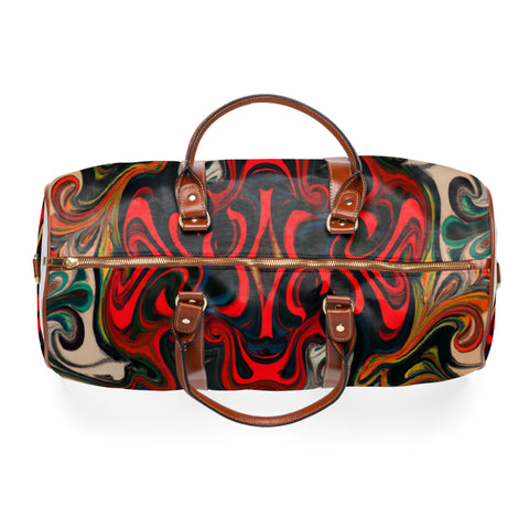 Sarah Blackwell was a pioneering English textile designer from the 1700s. Her unique designs married traditional patterns with bold color combinations and modern silhouettes, - Waterproof Travel Bag