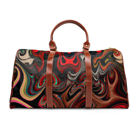 Sarah Blackwell was a pioneering English textile designer from the 1700s. Her unique designs married traditional patterns with bold color combinations and modern silhouettes, - Waterproof Travel Bag