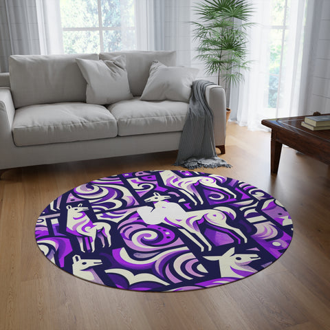 Isabella Van Derloch - Round Rug