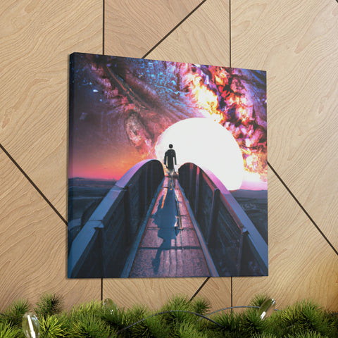 , as it would go on a product label
Real Surreal Bridge