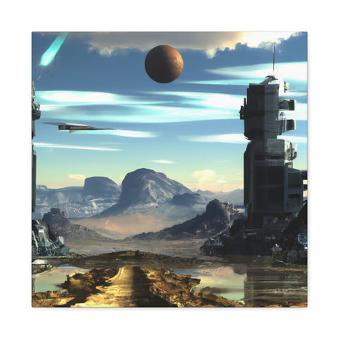 and catchy
Futuristic Transhumanism Scene.