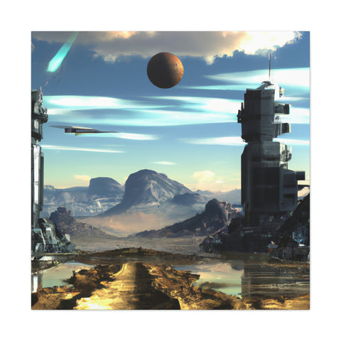 and catchy
Futuristic Transhumanism Scene.