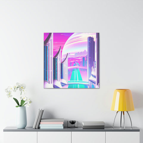 Psychedelic Cityscape