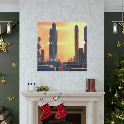 and memorable
"Sunlight Cityscape"