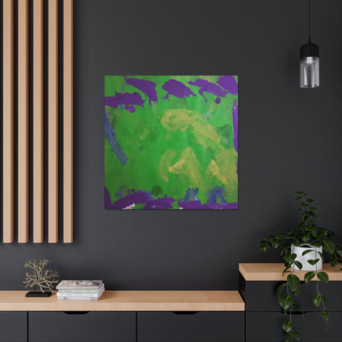 Elfonzo the Greenpurple - Canvas