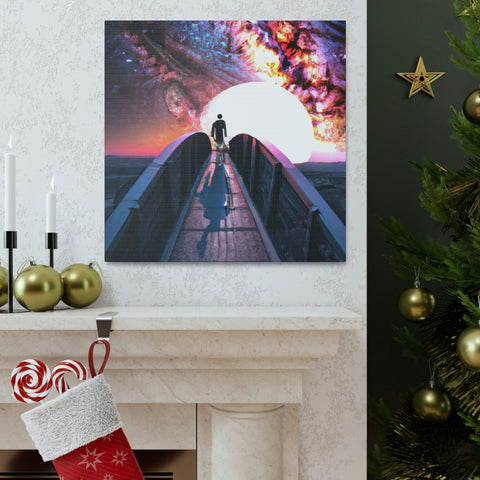 , as it would go on a product label
Real Surreal Bridge