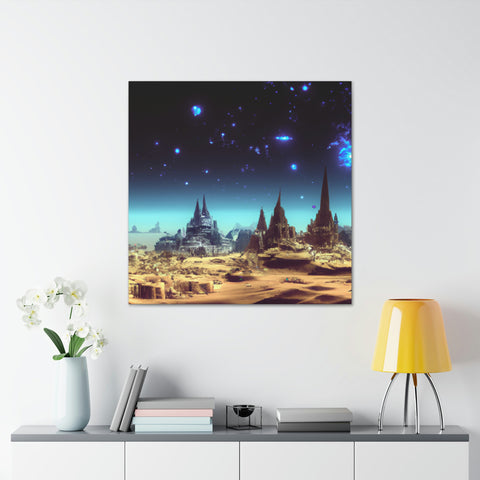 Alien Glitter Planet