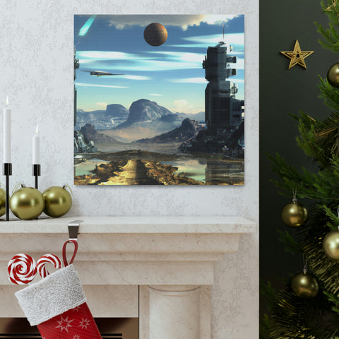 and catchy
Futuristic Transhumanism Scene.