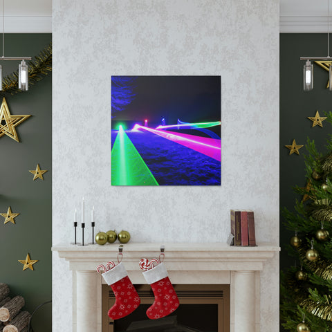 and catchy
Rainbow Laser Nightscape