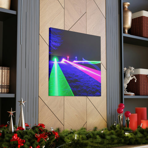 and catchy
Rainbow Laser Nightscape