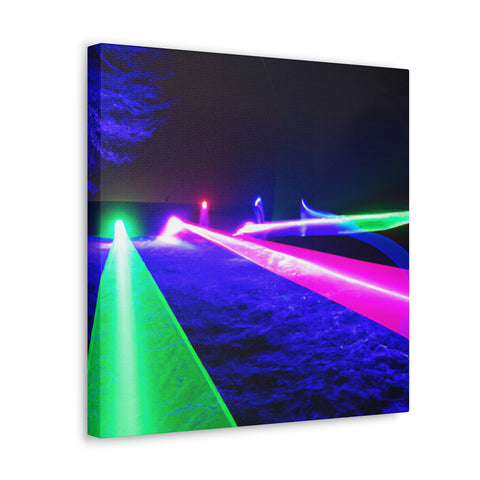 and catchy
Rainbow Laser Nightscape