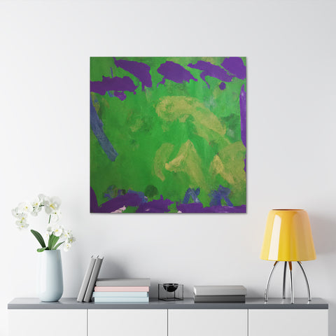 Elfonzo the Greenpurple - Canvas