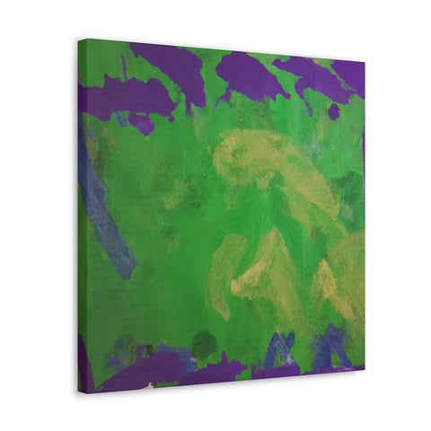 Elfonzo the Greenpurple - Canvas