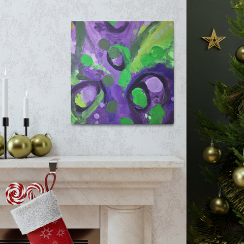 Ariston Greenspurple. - Canvas