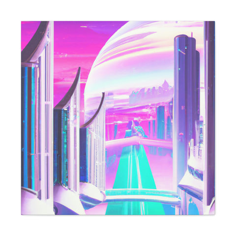 Psychedelic Cityscape