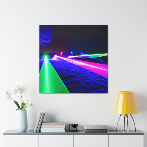 and catchy
Rainbow Laser Nightscape