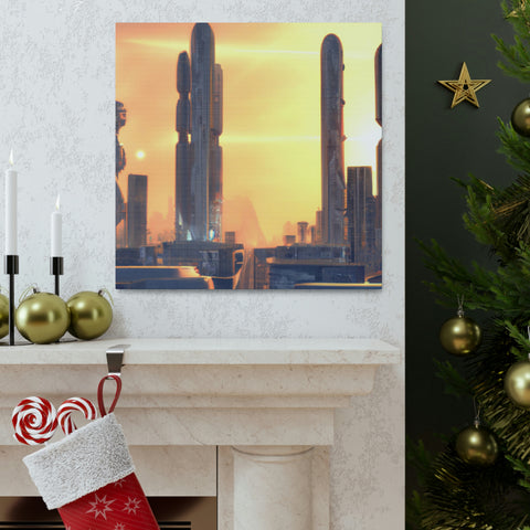 and memorable
"Sunlight Cityscape"