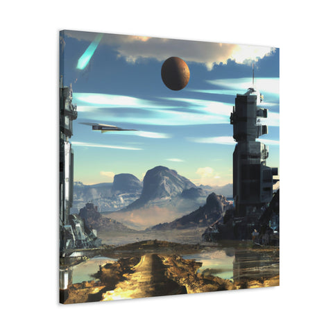 and catchy
Futuristic Transhumanism Scene.