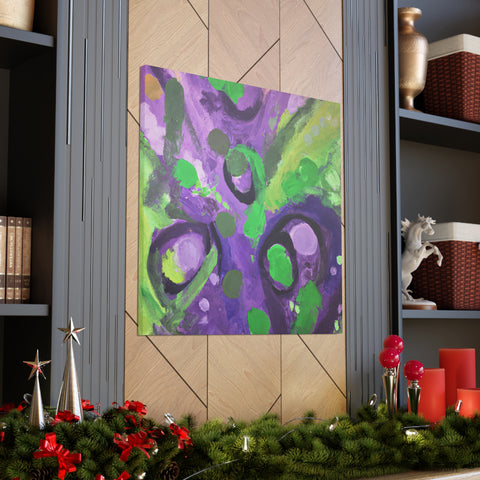 Ariston Greenspurple. - Canvas
