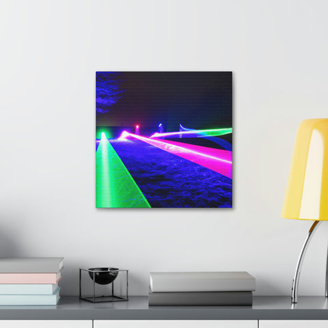 and catchy
Rainbow Laser Nightscape