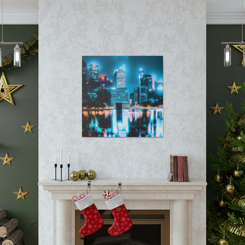 and eye-catching
Neon Nightscape