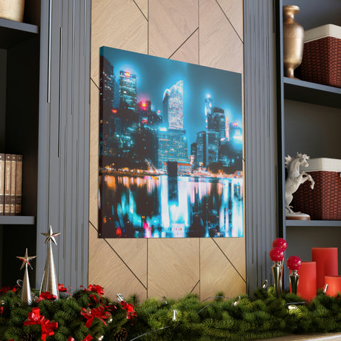 and eye-catching
Neon Nightscape