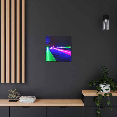 and catchy
Rainbow Laser Nightscape