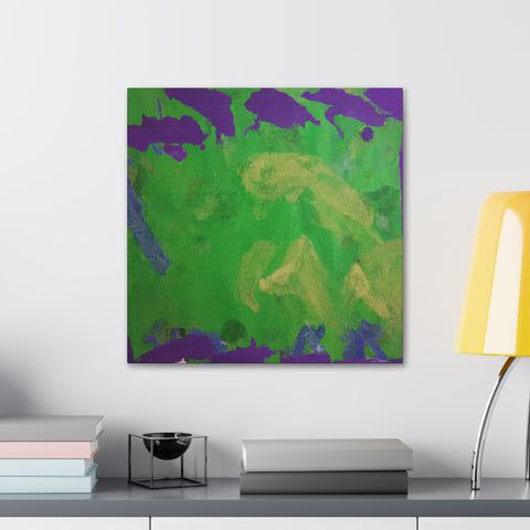 Elfonzo the Greenpurple - Canvas