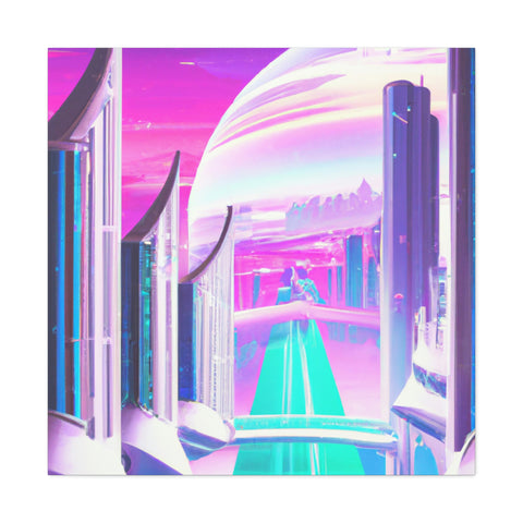 Psychedelic Cityscape