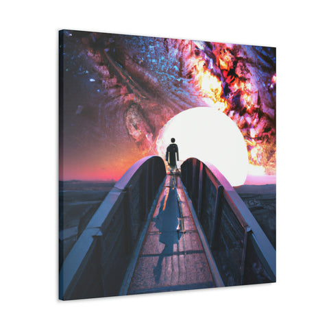 , as it would go on a product label
Real Surreal Bridge