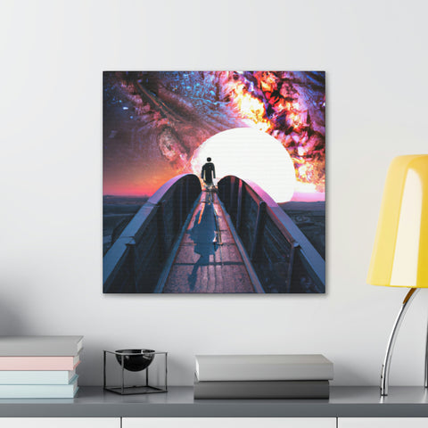 , as it would go on a product label
Real Surreal Bridge