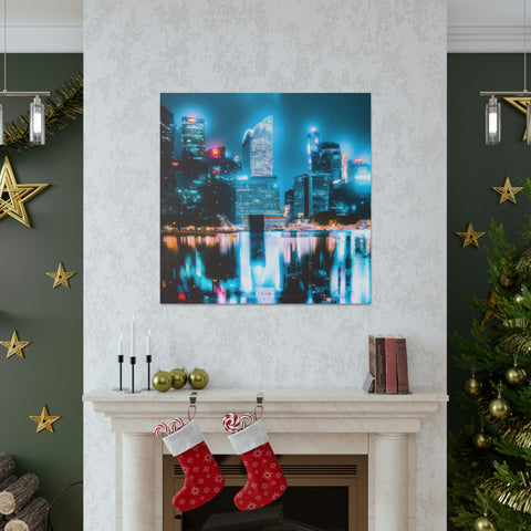 and eye-catching
Neon Nightscape