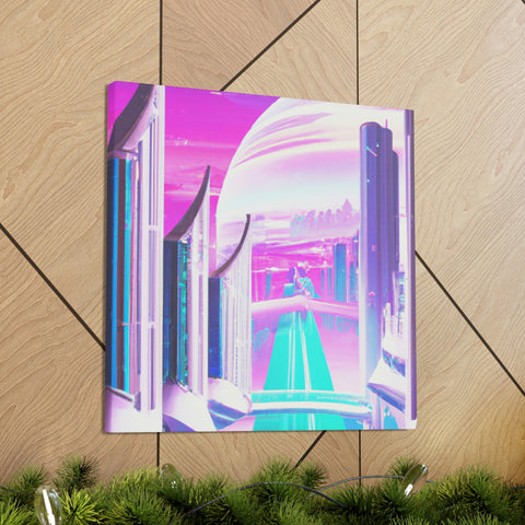 Psychedelic Cityscape