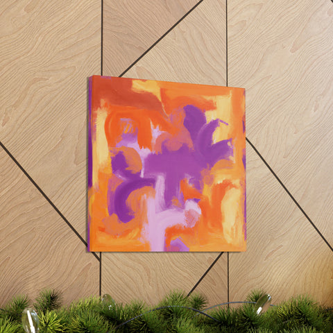 Pompeiina Orangopurpleson - Canvas