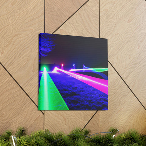 and catchy
Rainbow Laser Nightscape