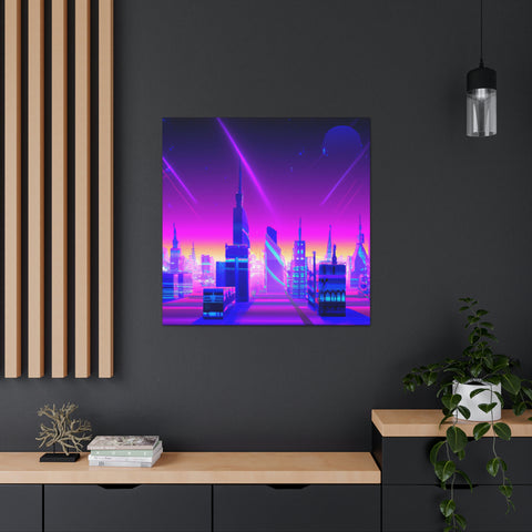 and catchy!
Neon Cityscape