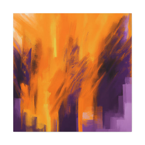 Fidelia Violettorange - Canvas