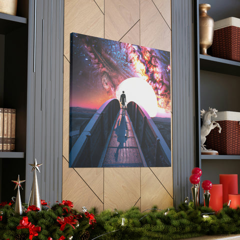 , as it would go on a product label
Real Surreal Bridge