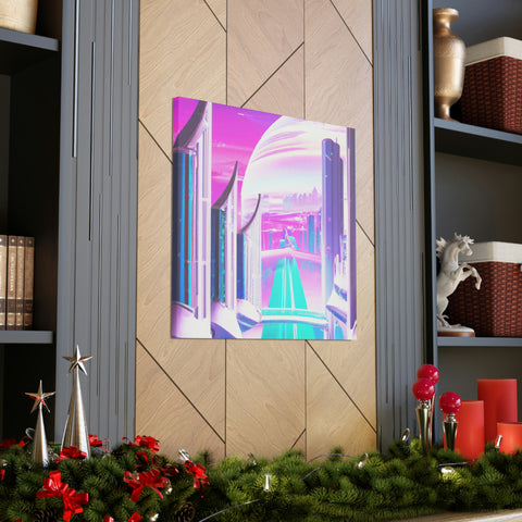 Psychedelic Cityscape