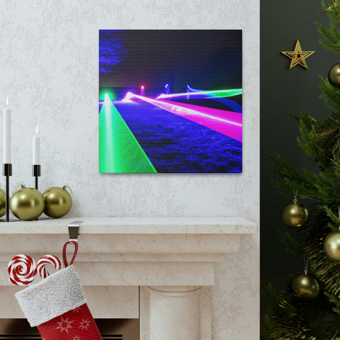 and catchy
Rainbow Laser Nightscape