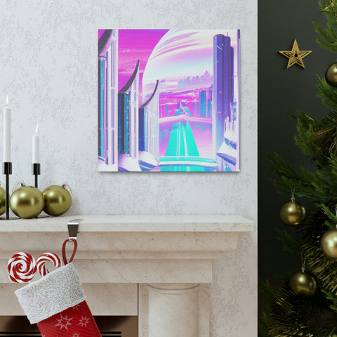 Psychedelic Cityscape