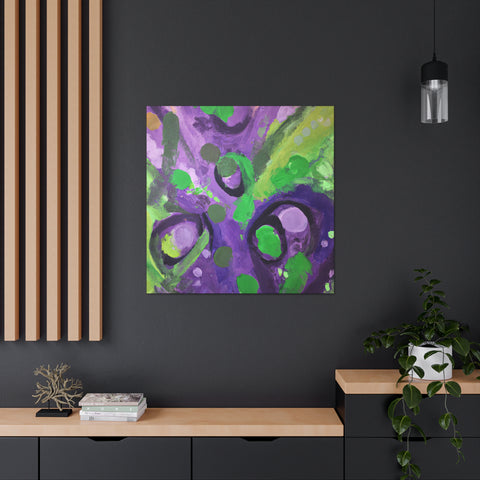 Ariston Greenspurple. - Canvas