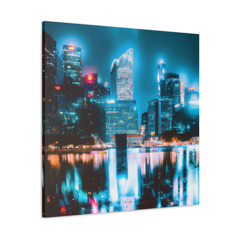 and eye-catching
Neon Nightscape