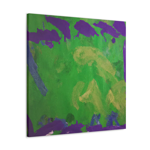 Elfonzo the Greenpurple - Canvas