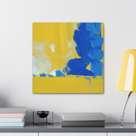 Libeth the Blue-Yellow. - Canvas