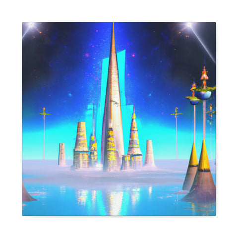 !
"Futuristic Spires"